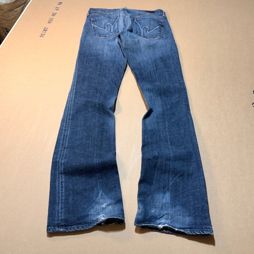 Y2K Citizens of Humanity Margo Bootcut Jeans 30 Blue Good Low Waist Stretch